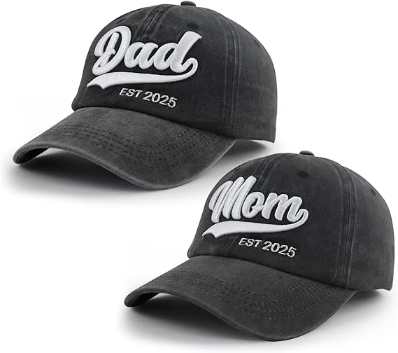 Gorras de Revelación Mom&Dad 2025