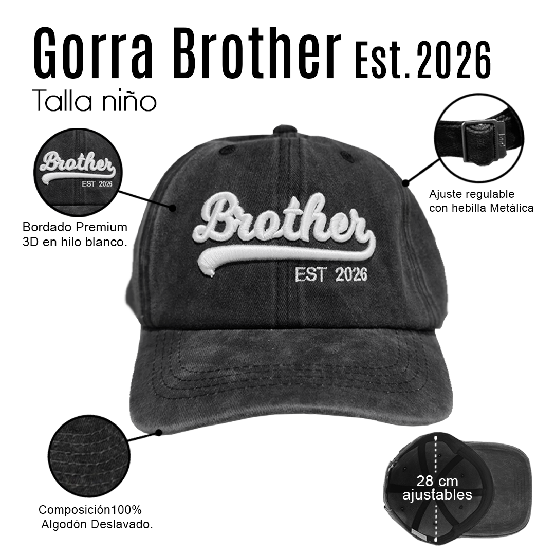 Gorra Hermano Mayor-Brother Est.2026