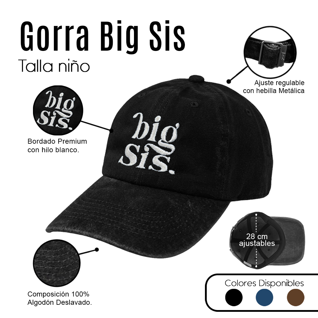 Gorra BigSis-Hermana Mayor