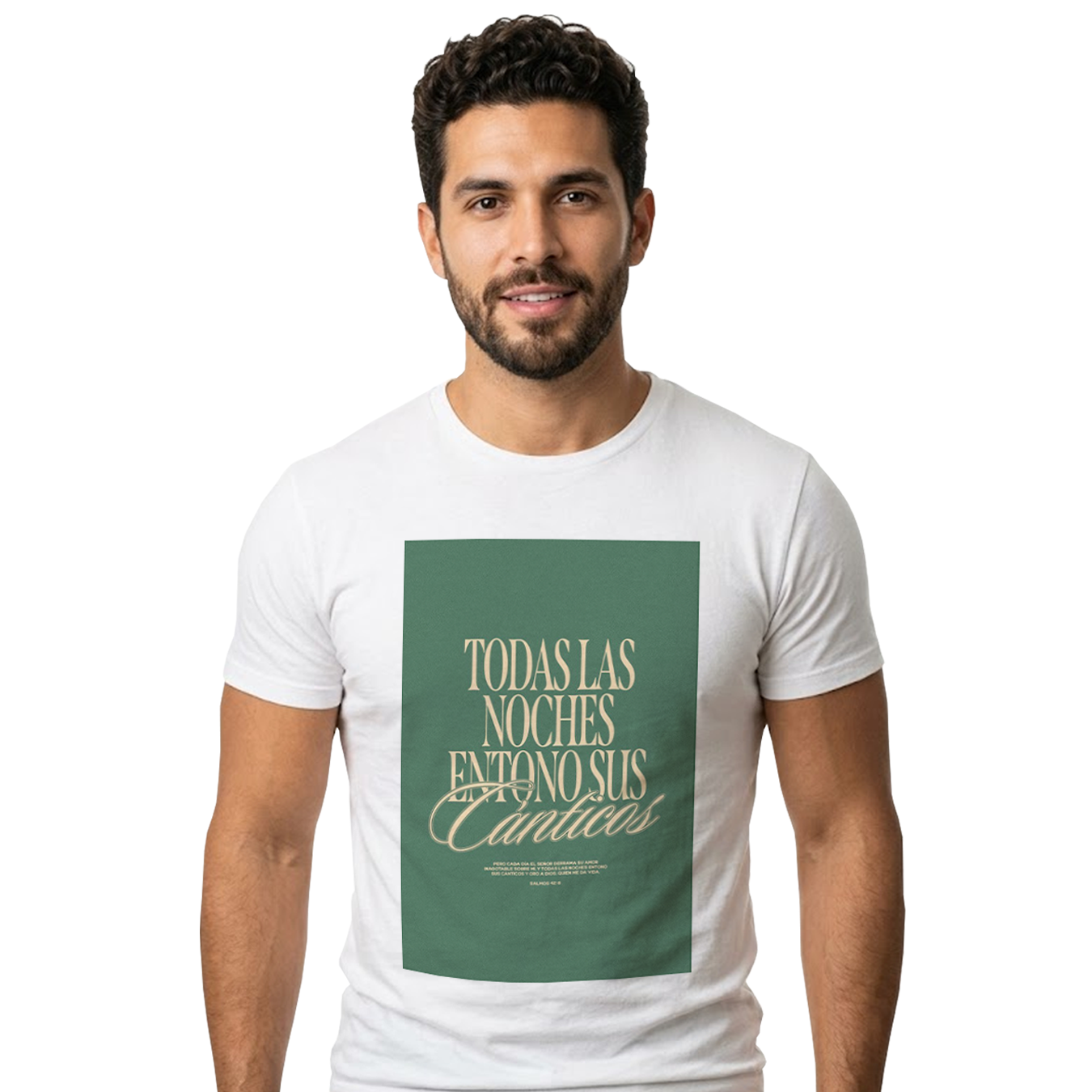 Playera Canticos Salmos 42:8