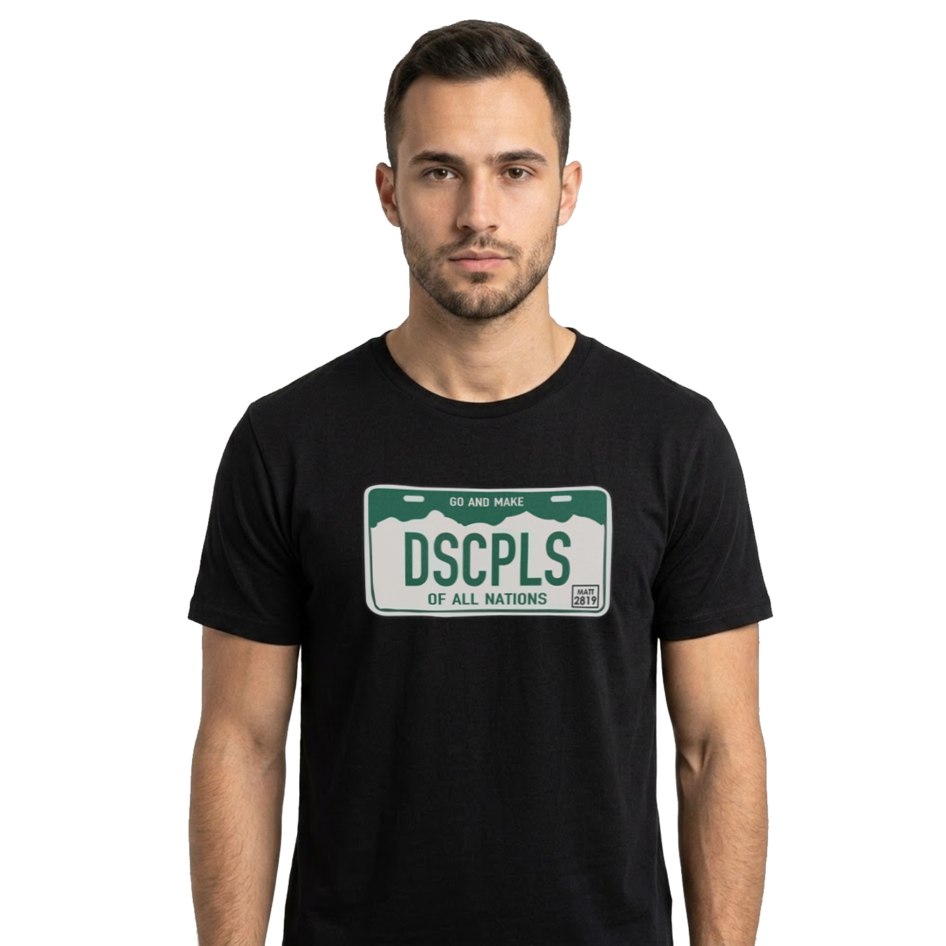 Playera Placa DSCPLS verde
