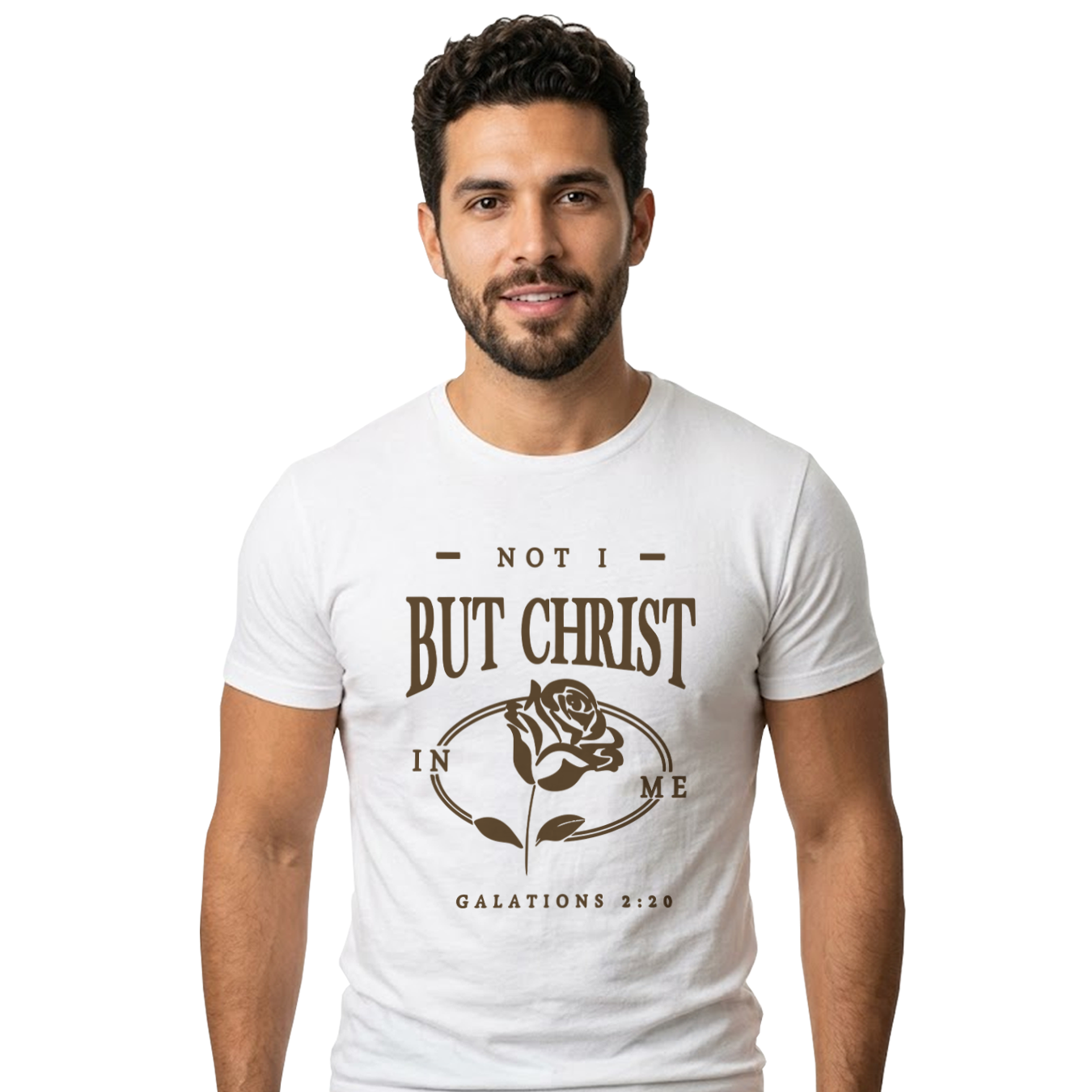 Playera Not I but Christ in me