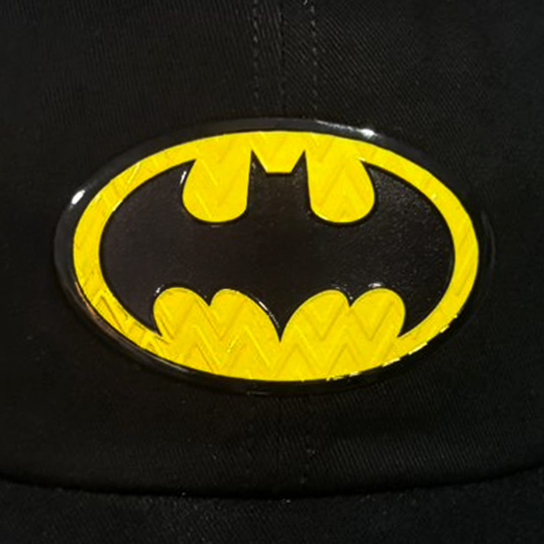 Gorra Batman Color Negro Infantil Con Parche 3D