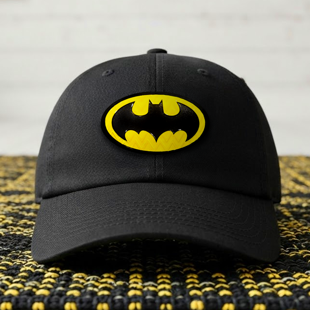 Gorra Batman Color Negro Infantil Con Parche 3D