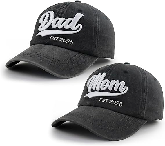 Gorras de Revelación Mom&Dad 2026