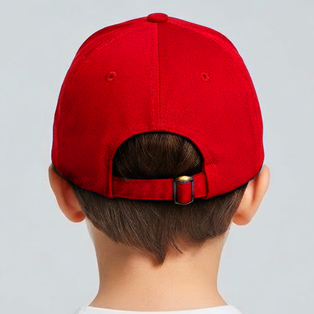 Gorra Infantil con Parche 3D Spider-Man Rojo