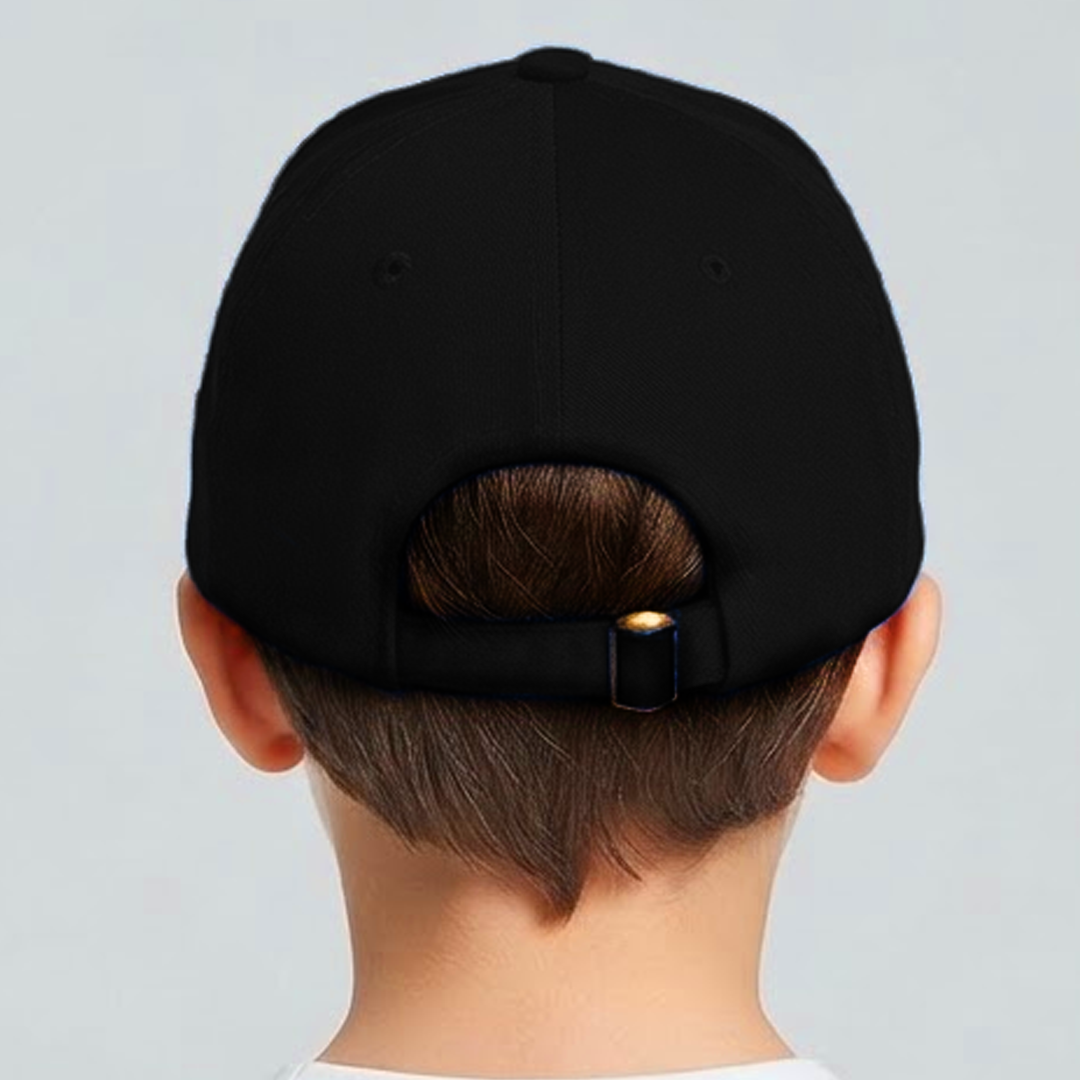 Gorra Infantil con Parche 3D Spider-Man Negro