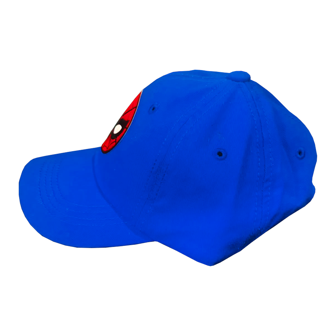 Gorra Infantil con Parche 3D Spider-Man Azul