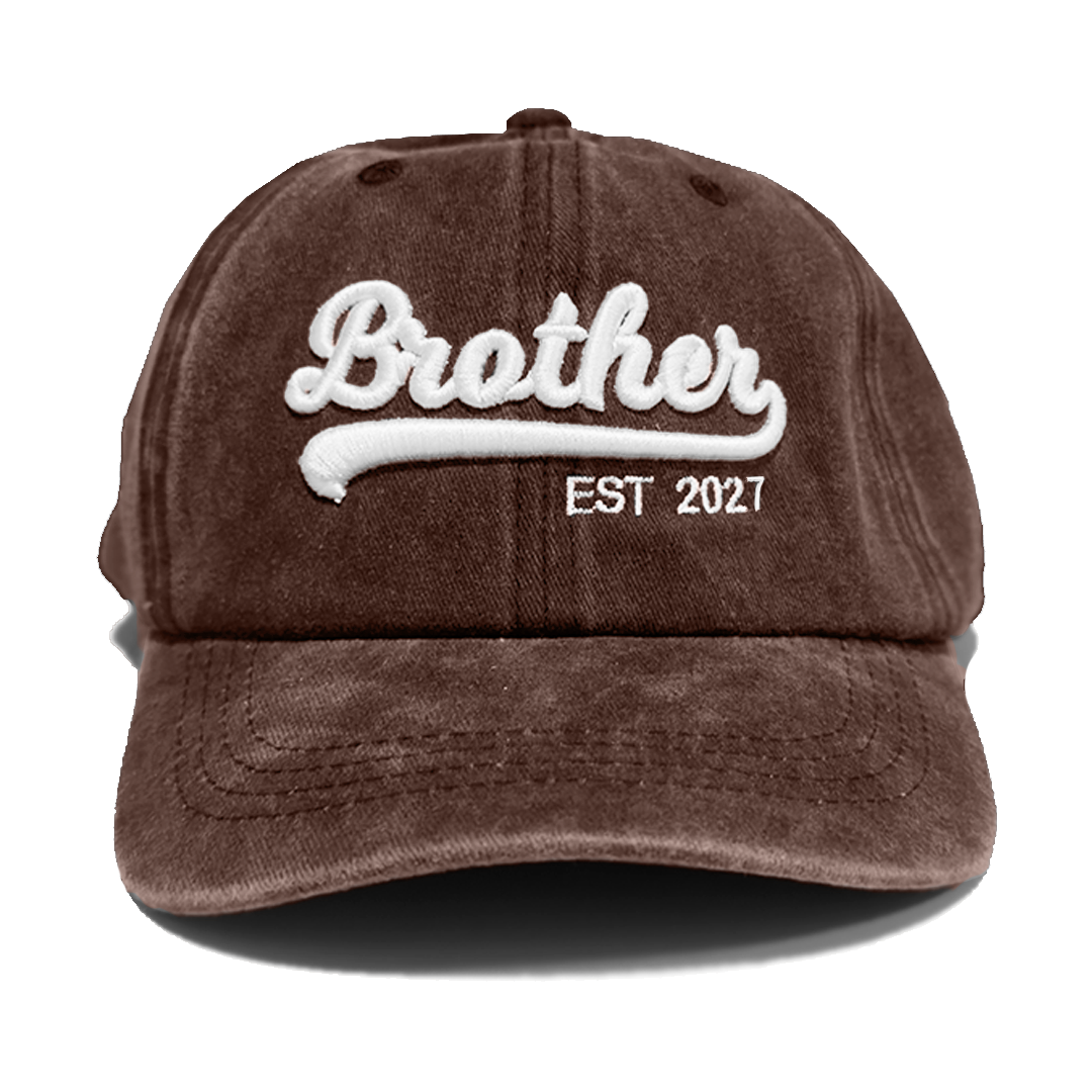 Kit 2 Gorras Brother Est.2027 Marrón