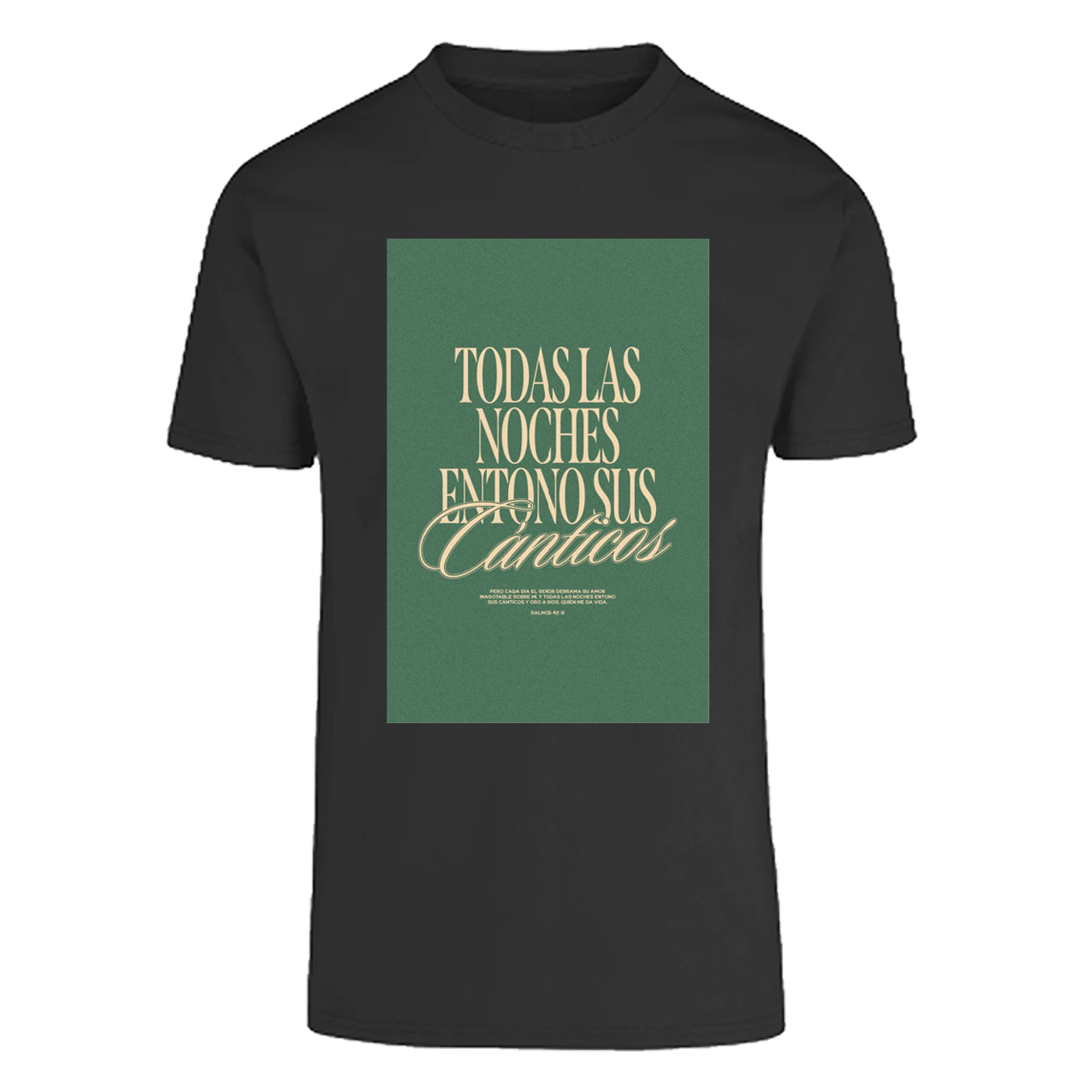 Playera Canticos Salmos 42:8