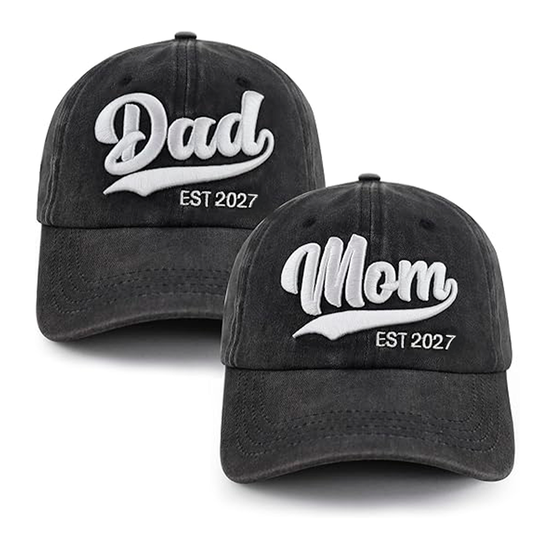 Gorras de Revelación Mom&Dad 2027