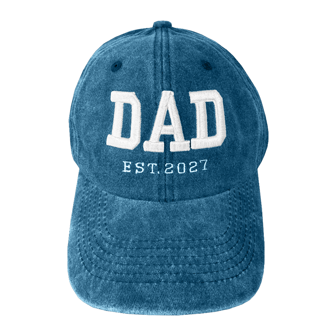 Gorras Mom&Dad Est. 2027 Marino deslavado