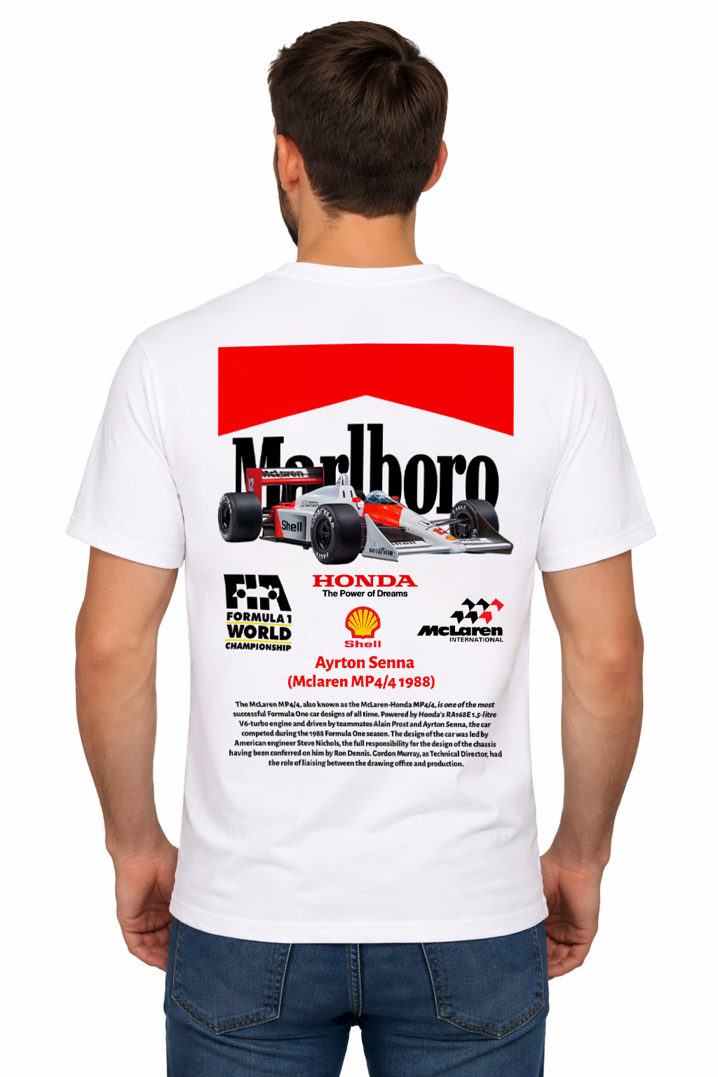 Playera F1 Marlboro