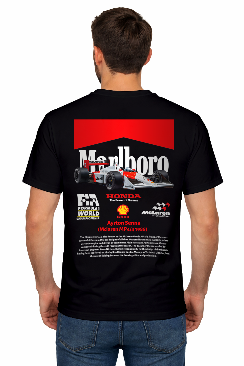 Playera F1 Marlboro