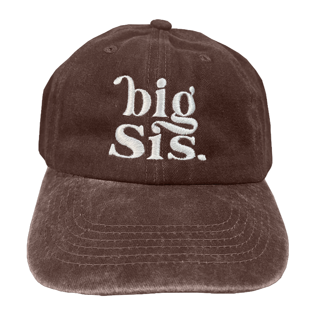 Gorra BigSis-Hermana Mayor Marrón