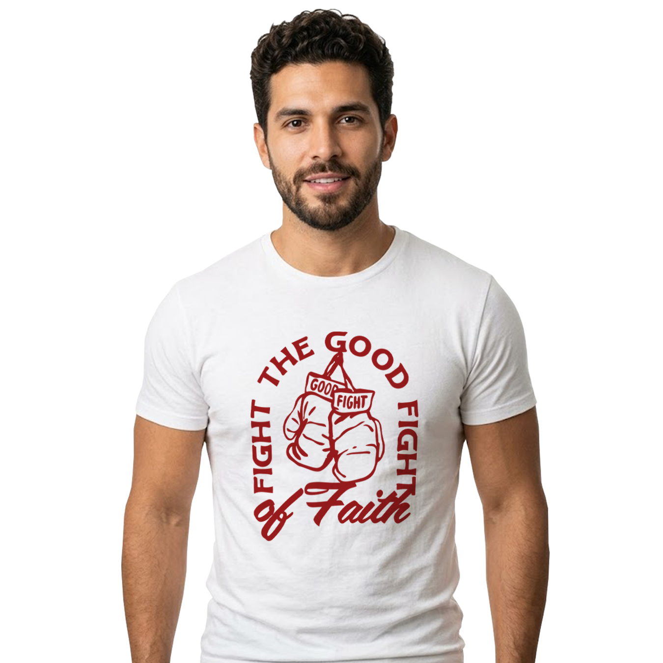 Playera The Good Fight of Faith