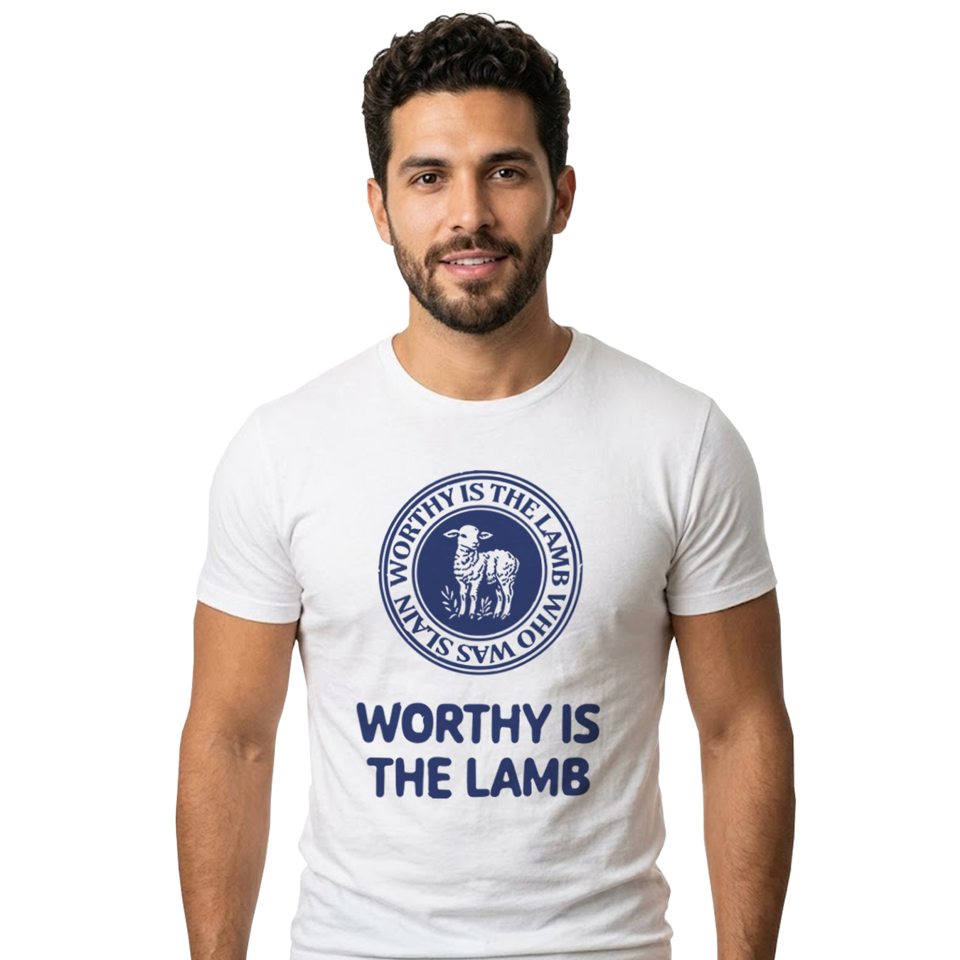 Playera Worthy is the Lamb