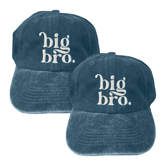 Kit 2 Gorras BigBro - Hermano Mayor Marino