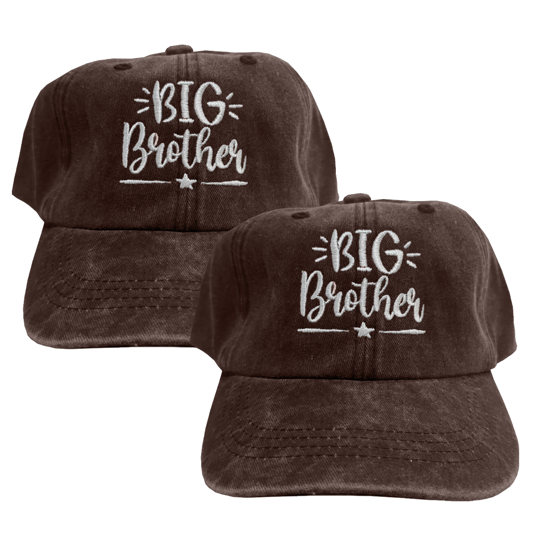 Kit 2 Gorras Big Brother Marrón