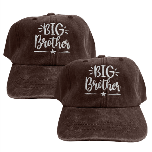 Kit 2 Gorras Big Brother Marrón
