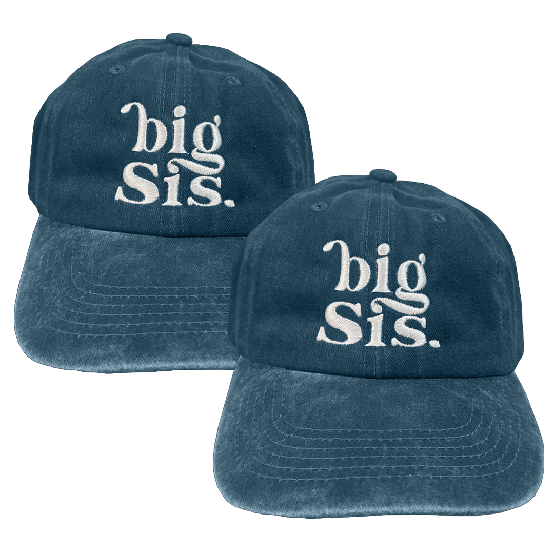 Kit 2 Gorras BigSis - Hermana Mayor Marino