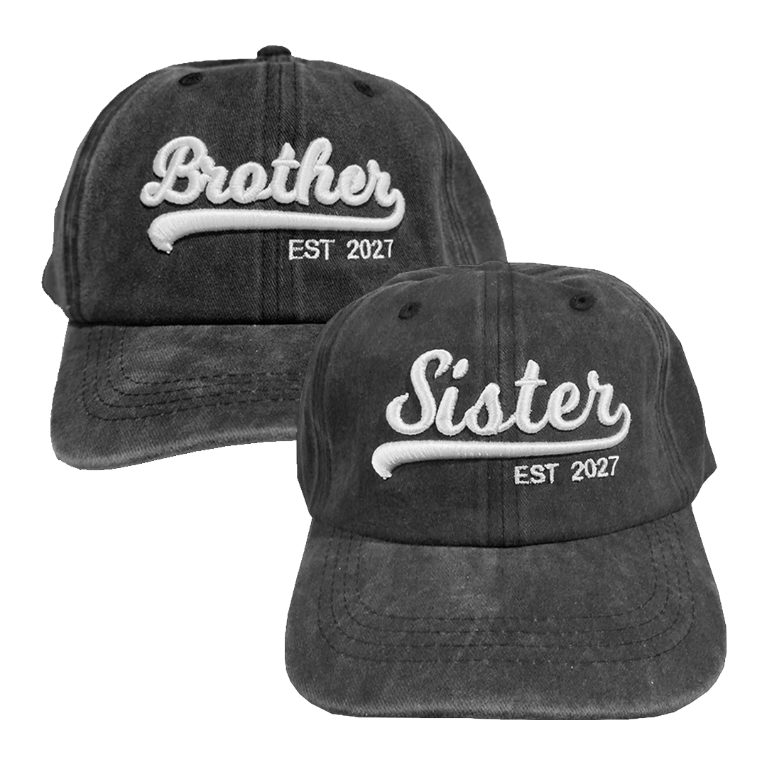 Kit 2 Gorras Brother, Sister Est.2027