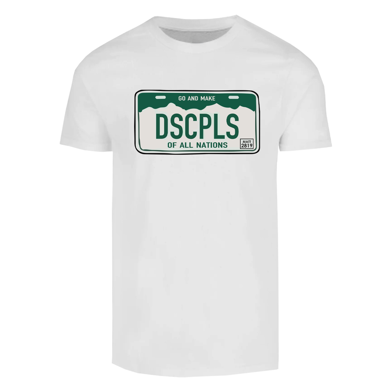 Playera Placa DSCPLS verde