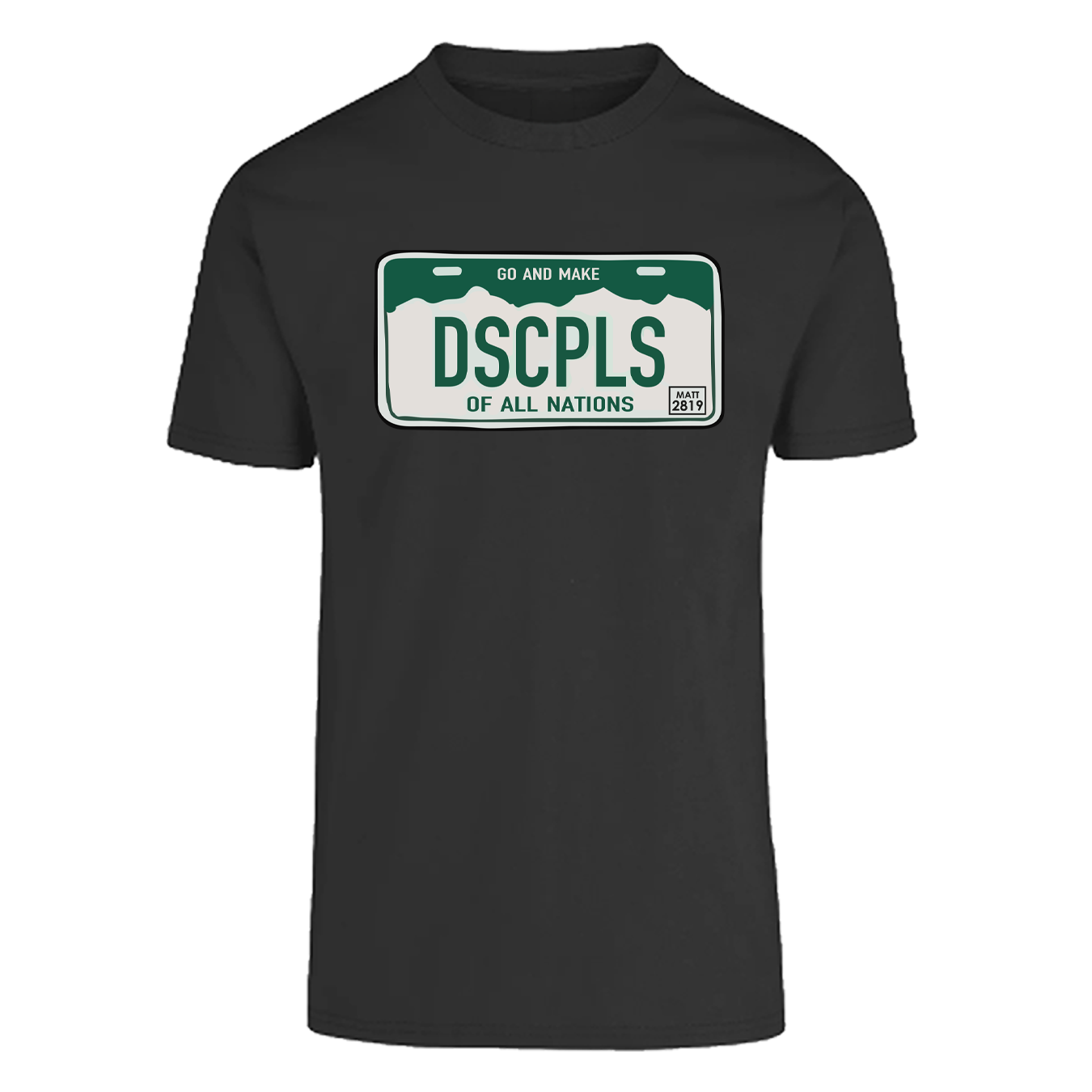 Playera Placa DSCPLS verde