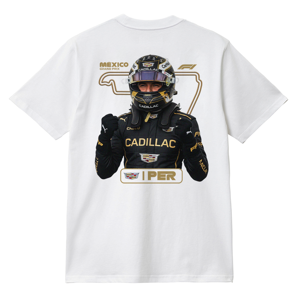 Playera F1 Cadillac Team Checo