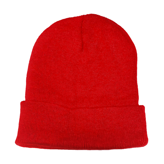 Beanie Tejido Rojo
