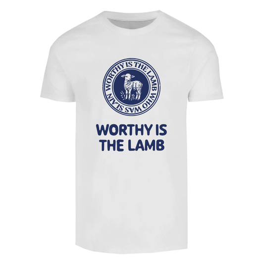Playera Worthy is the Lamb